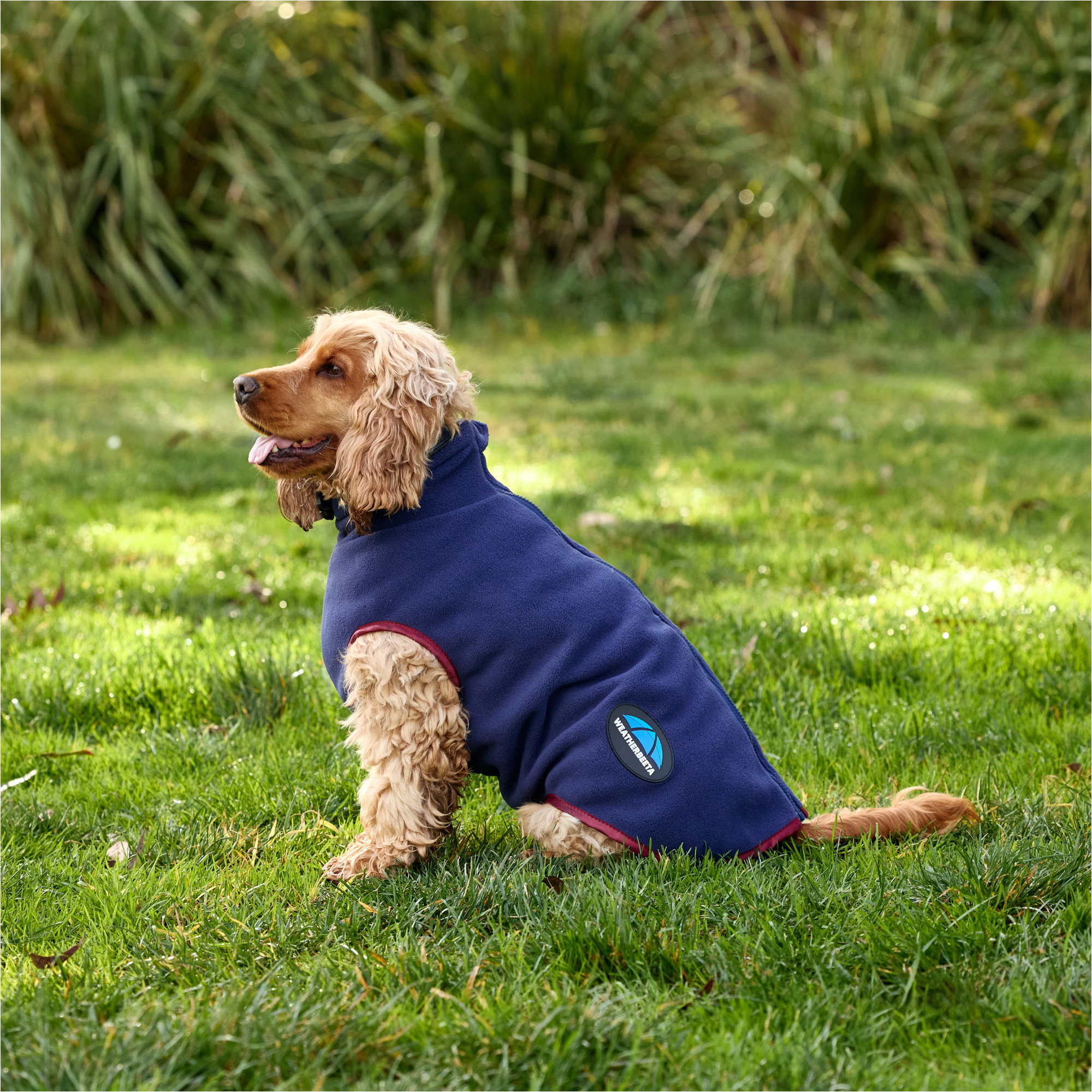 2025 Weatherbeeta Comfitec Fleece Zip Dog Coat 1003457 - Navy